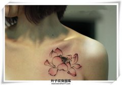 <b>植物纹身PK羽毛纹身图案！</b>