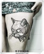 <b>大腿纹什么好 大腿猫纹身图案 猫纹身价格</b>