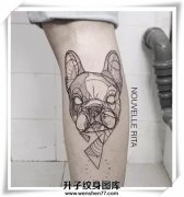 <b>小腿纹什么好看 小腿狗纹身图案 纹只狗多少钱</b>