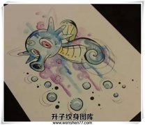 <b>重庆海马纹身 重庆海马纹身价格 海马纹身手稿</b>