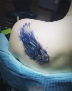 <b>重庆纹身 肩膀翅膀纹身 南坪纹身 重庆专业纹身店</b>