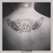 <b>重庆纹身 后背翅膀纹身 解放碑纹身 专业纹身店</b>