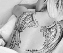 <b>后背天使翅膀纹身图案 翅膀纹身价格</b>