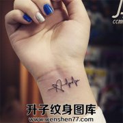 <b>重庆专业纹身店 手腕心电图纹身 重庆心电图纹身价格</b>