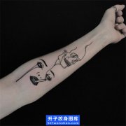 <b>香烟纹身图案-香烟纹身手稿图案-五里店纹身店</b>