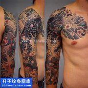 <b>花臂纹身 传统鲤鱼纹身图案 鲤鱼的价格</b>