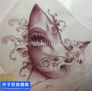 <b>鲨鱼纹身手稿图案大全</b>