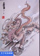 <b>麒麟纹身手稿 中国风 浙江无上纹身手稿</b>
