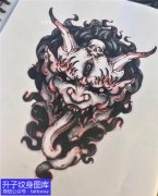 <b>吸血鬼纹身手稿图案</b>