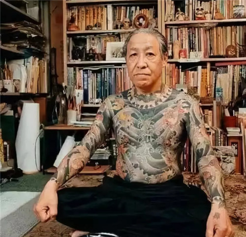 苏力德纹身节 日本三代目老先生