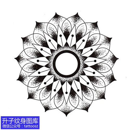 重庆专业纹身店推荐的梵花纹身手稿图案
